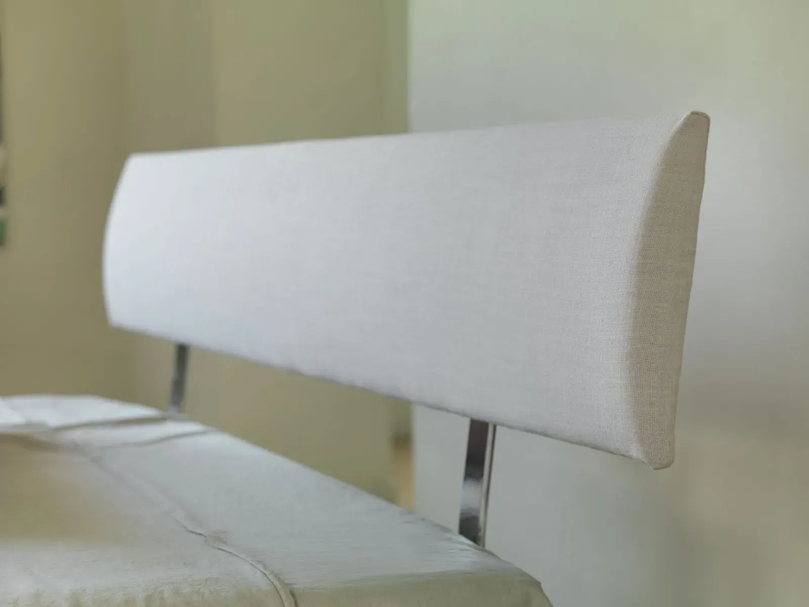 Letto Nicole, letto moderno in tessuto, made in Italy – foto 4